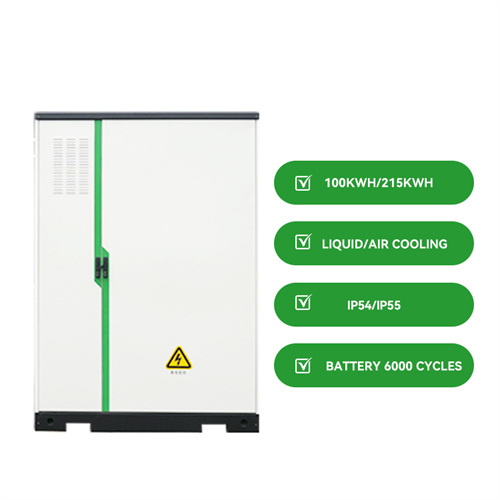 Energy storage system technical specifications